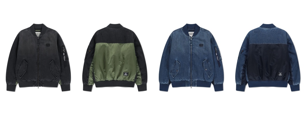 마리떼 x 알파인더스트리, 데님과 나일론 소재 조합 돋보여 596-Image